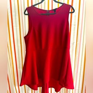 Torrid size 2 loose fit sleeveless pink blouse top